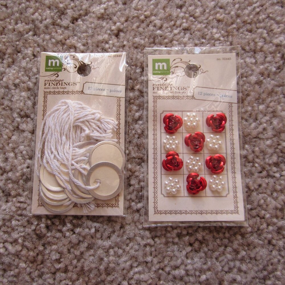 Making Memories scrapbooking embellishment vintage lot